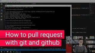 How to pull request with git and github