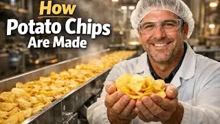 आलू के चिप्स कैसे बनते हैं 🥔 | आधुनिक फैक्ट्री प्रक्रिया के अंदर