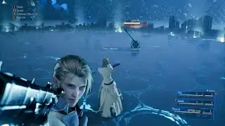Final Fantasy VII Remake play as Rufus VS Kalm Fang (Wayward Wolf)