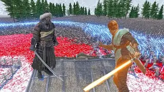 6,000 JEDI KNIGHTS AGAINST 2 MILLION MONGOLIAN SOLDIER !! NEW UNIT | UEBS 2