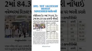 SPE. TET 1 & 2 Exam Result 2025💥 spe. TET 1 & 2 Exam | spe. TET 1/2 EXAM update |TET TAT Exam update