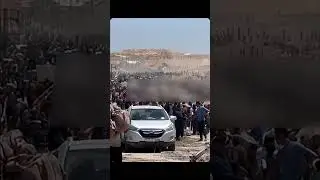 Palestinians Crowd Netzarim Corridor for Aid | Gaza Crisis Intensifies | May 29 Update #gaza