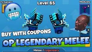 This Legendary Melee Is Actually REALLY GOOD 🥶 Ice Paws Gameplay and Review | Pixel Gun 3D
