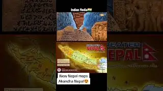 Great work of balen shah🇳🇵 to make greater map of nepal 🇳🇵proud of yo❤️❤️