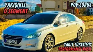 11 YAŞINDA MODERN D SEGMENT |PEUGEOT 508 ALLURE 2.0 HDI | VİRAJDA DENEDİM|163 HP| POV SÜRÜŞ