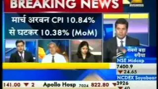 A discussion on IIP numbers on Zee Business
