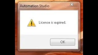 Automation studio free evaluation licence key || B&R Automation studio licence expired