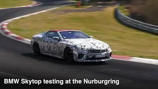 2026 BMW Skytop Prototype testing at the N&uuml;rburgring
