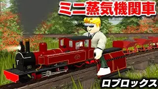【ROBLOX】ミニSLが大集合！蒸気の音と煙がかっこよすぎる！子どものころの夢が叶う！ミニ蒸気機関車を運転できる！ロブロックス実況【ほぅ】