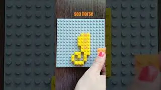 sea ​​horse #lego #shorts #seahorse