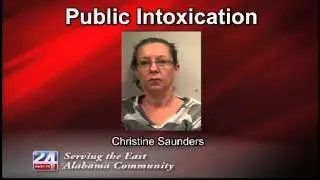 Public Intoxication: Christine Saunders