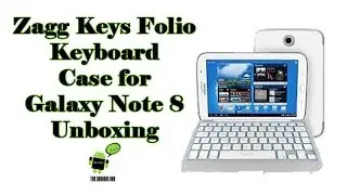 Zagg Keys Folio Case for Galaxy Note 8 Unboxing