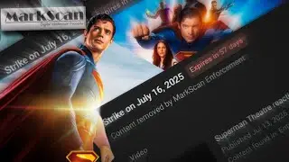 WHY DID I GOT A COPYRIGHT STRIKE by MarkScan Enforcement ?? Hindi 📈 #superman #copyrightstrike 