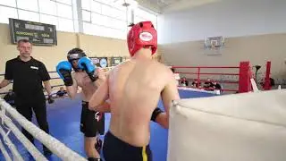 K1 -75 Tomasz Bursztein Knockout Bielany vs Adam Kosiński Hunter Kickboxing Łomża