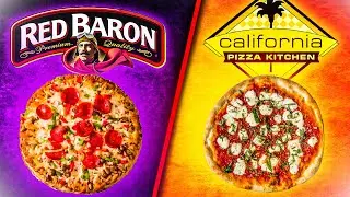 California Pizza Kitchen Margherita & Red Baron Four Cheese Frozen Pizza Review 😋 .
