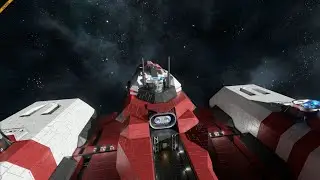 Space Engineers 2 Nova Class Red Ship WIP Showcase