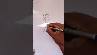 village girl sketch simple way#shorts#villagegirl#drawing#sketch