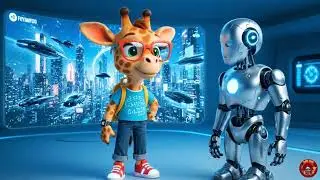Hungarian | Kinu, a szuper tech zsir&aacute;f kalandja | Kinu the Super Techie Giraffe Adventure