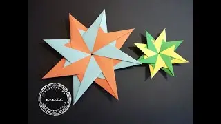 EASY TO MAKE MODULAR 3D ORIGAMI STAR/HOE MAAK JE EEN ORIGAMI MODULAR 3D STER