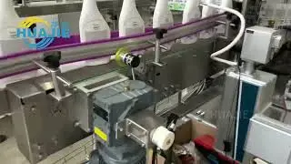 HUAJIE High speed Automatic UV laser printing machine printer Date Code Glass Plastic Paper Wood