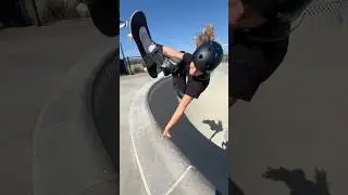 clips of Lady Meek killing it at Prince Park in the #TonyHawk matte black T-Shell Pro 🤍