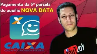 Aux&iacute;lio emergencial Pagamento da 5&ordf; parcela vai cair na conta digital Caixa Tem dia 28/08/2020.🔴