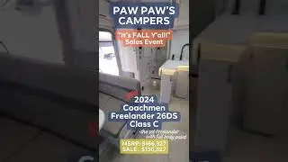 NEW 2024 Coachmen Freelander 26DS Class C (*the 1st with full body paint*)