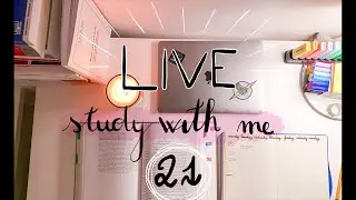 Live study with me n 21 (Italiano 2 ore)