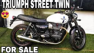 TRIUMPH STREET TWIN FOR SALE | SUPERBIKES | BIKE MARKET DELHI | KAROL BAGH BIKE MARKET | JD VLOGS