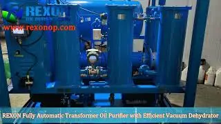 Single-Stage Vacuum Transformer Oil Purifier for Small Transformer Oil Filtration