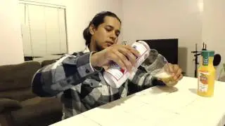thebroodood -  Pabst and Orange Juice Mash Up! - (ManMosa) - Beer Reviews
