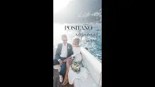 A Magical Amalfi Coast Elopement in Positano #shorts