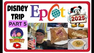 Поездка в Диснейленд, часть 5 | Блинчики в EPCOT и расслабляющий круиз вокруг World Showcase