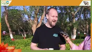 Mr. Chris Kiggel from the UK shares his fantastic experience from the yoga session for the DRR Meet