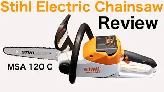 EPIC Stihl Electric Battery Powered Chainsaw Review