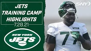 Jets Training Camp opens up strong and fast despite Zach Wilson's absence | New York Jets | SNY