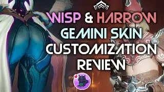 Warframe | Fashion Frame | Wisp & Harrow Gemini Skin Customization Review