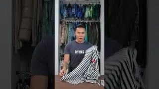 How are striped shirts made #fashion  #fashionbrand #commedesgarcons
