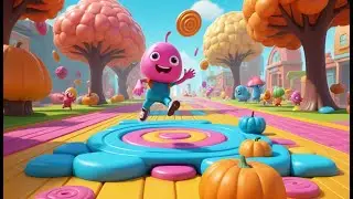 Fall Guys Jelly Jumper Spun Out of the Spin | Kids Songs & Nursery Rhymes