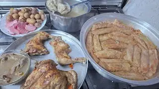 دفا الشتا: محشي كرمب وفراخ محمرة