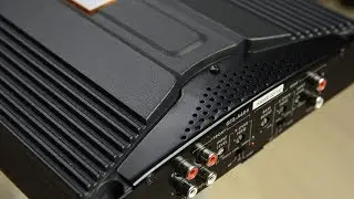 JBL GT5-A604 640w 4-channel car amplifier first look + start up