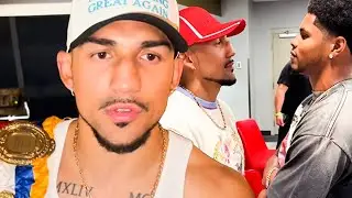 Teofimo Lopez REVEALS Tension with Shakur Stevenson Face Off