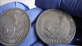 Fake Silver. The South African Springbok Crown (5 Shillings)