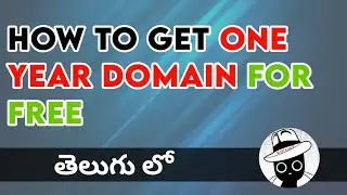 How To Get 1 Year Domain For Free in Telugu By Rip Cat