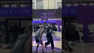 Kyrie Irving 1v1 with his Dad #shorts #basketball #nba #china #mavericks #anta #kyrieirving