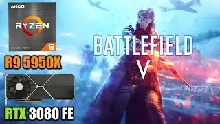 Battlefield V - RTX 3080 + R9 5950X - 1080p, 1440p & 4K - Ultra & Low Settings - DirectX 11