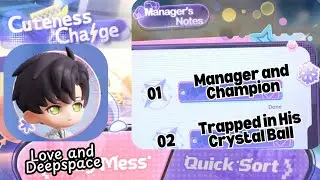 Zayne: Cuteness Charge 1-2 | Manager's Notes | Love and Deepspace