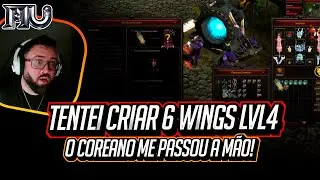 🔝🔥Criar Wings LVL4 com 34% de chance &eacute; dolorido, mas somos guerreiros | Mu Online