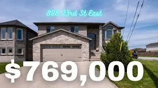 Sold! Tour this $769,000 modern Owen Sound Bungalow!