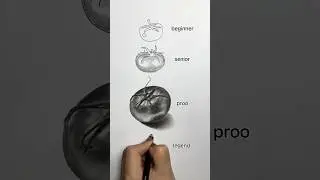how to draw tomato 😳😱🔥 #shorts #drawing #art